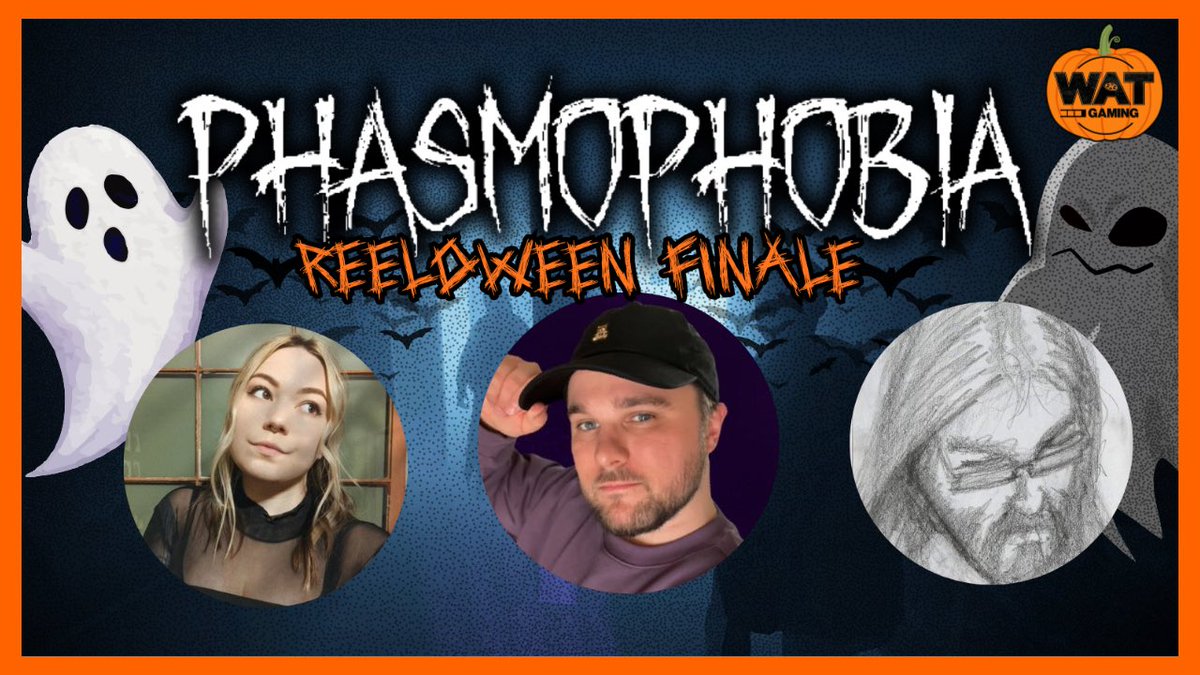 HAPPY HALLOWEEN! 🎃 

My final Reeloween stream is up on WAT Gaming. I played #Phasmophobia for the first time with <a href="/Kayla_Marie_Tea/">KaylaMarieTea</a> &amp; DillyTodds!

This went surprisingly well! Only died a little and solved lots of ghost mysteries. So spooky &amp; fun!

YouTube link below 👻