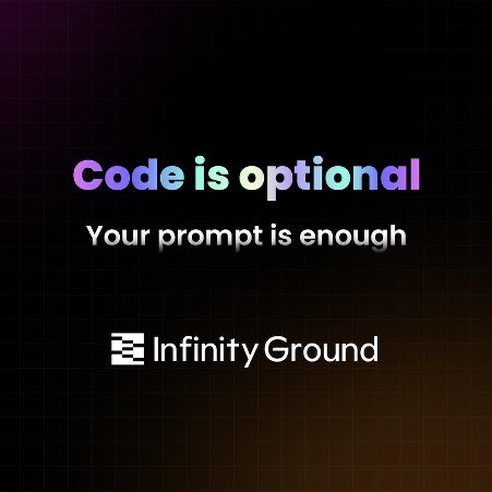 Every creation begins as a whisper, 
an intent trying to take form.
<a href="/infinityg_ai/">InfinityGround</a> listens.
It translates the quiet geometry of thought
into systems that move, learn, and remember.
In this space, you don’t command intelligence,
you commune with it.

Each agent mirrors a