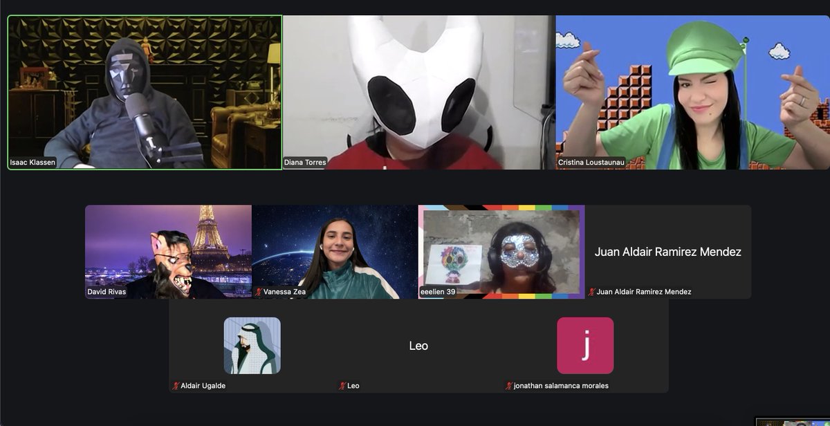 👻 Nuestra comunidad lo es todo.

Anoche vivimos la WayLearn Spooky Night 🎮
Risas, juegos, disfraces y mucha buena vibra entre builders y devs 💀💜

Gracias por hacerlo especial una vez más.