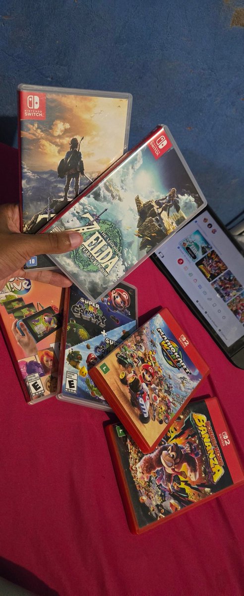 DannyLiive88's tweet photo. @Tsukisuco E olha q eu curto comprar os lançamentos da Nintendo!! https://t.co/DMeW7PhjUN