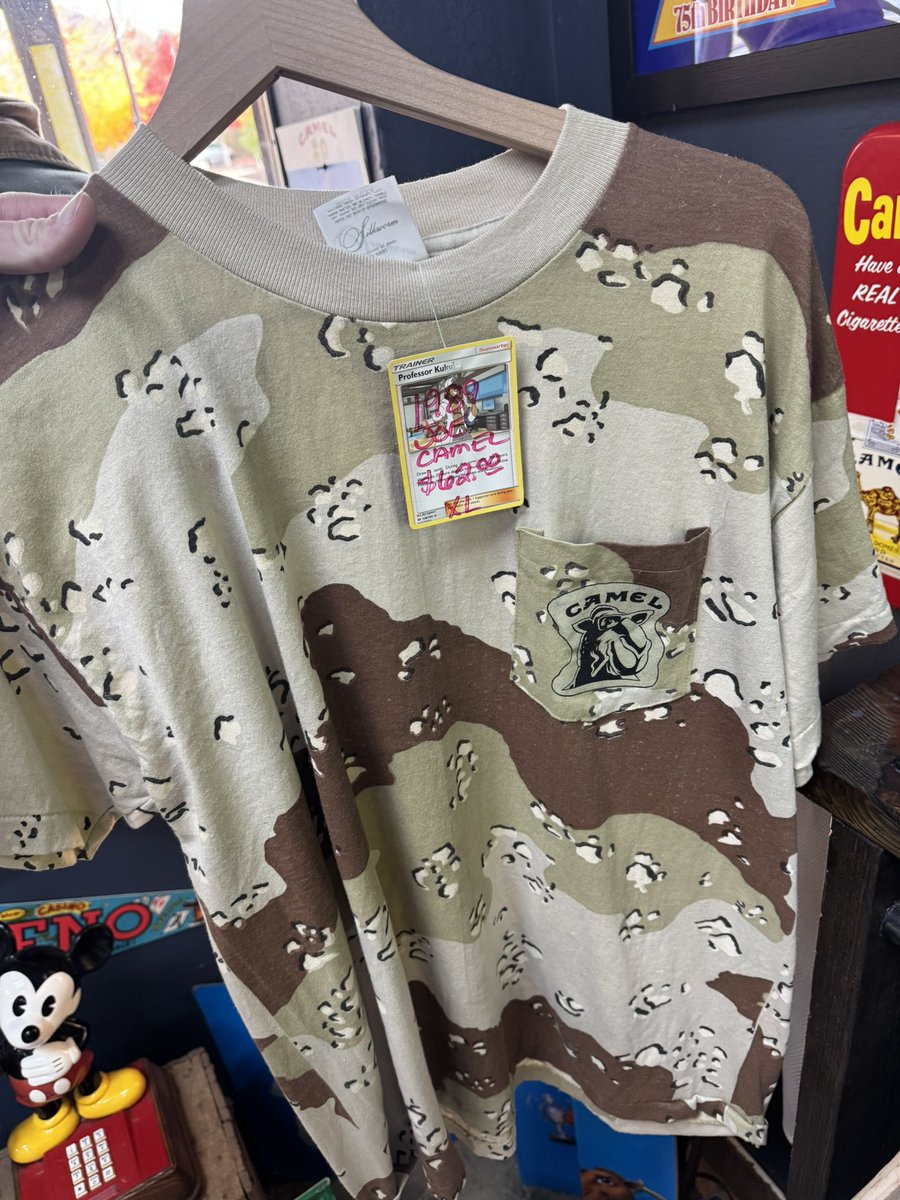 Desert Storm x Camel cigarettes