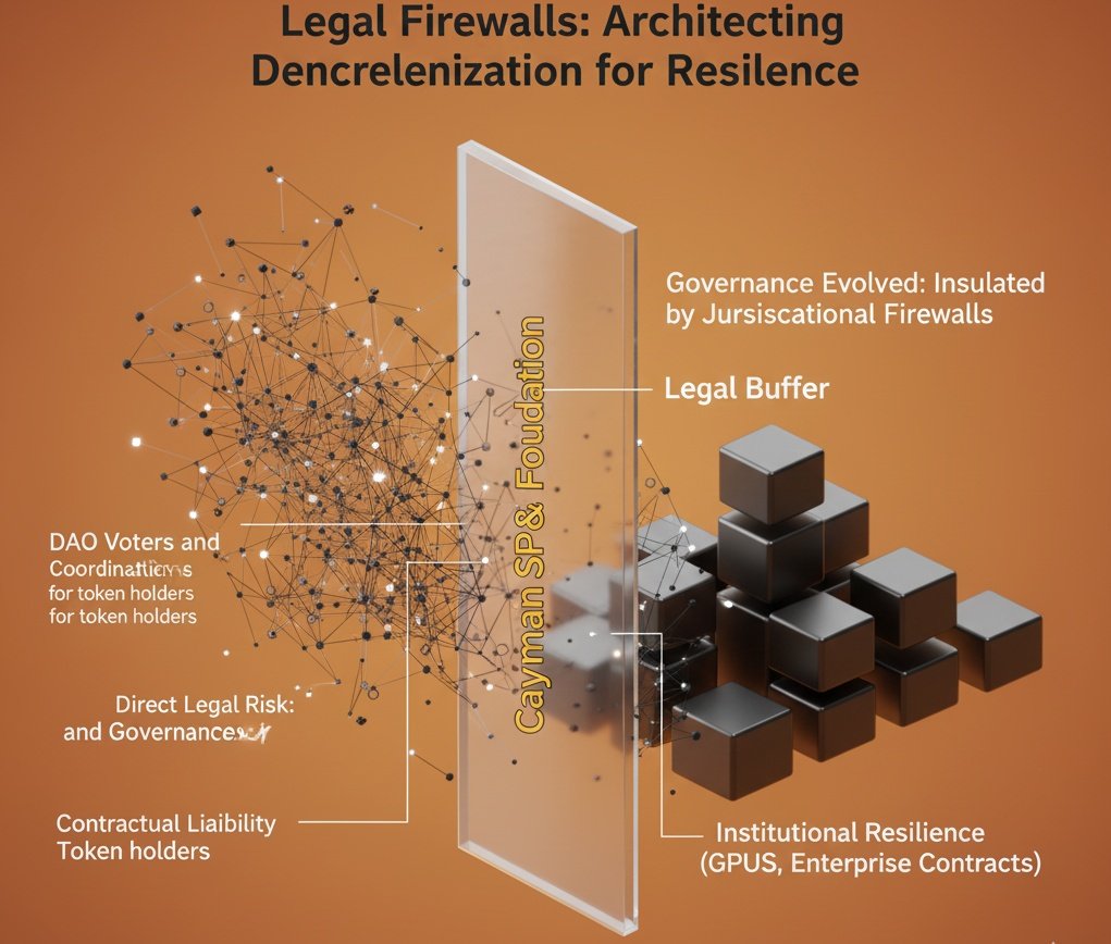 Building Legal Firewalls Around Decentralized Governance 
how GAIB balances decentralization and compliance

Decentralized governance was meant to remove single points of control. But in today’s regulatory climate, it also exposes participants to direct legal risk. When DAO