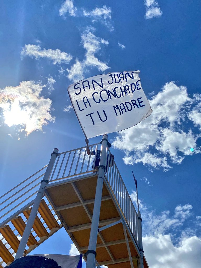 Te fuiste tirando piedra fiel a tu historia, equipo chico amargo y cagon