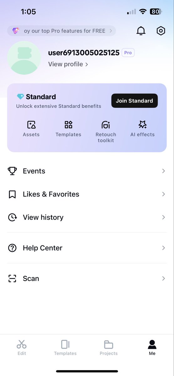 __marygrace08's tweet image. vouch @sabriya1342532 for 1m capcut pro shared. ty for fast transaction #sabsproofs