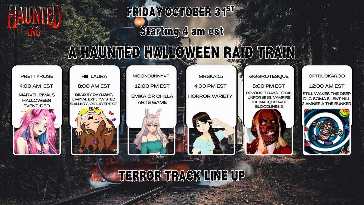 Haunted Inc tweet media