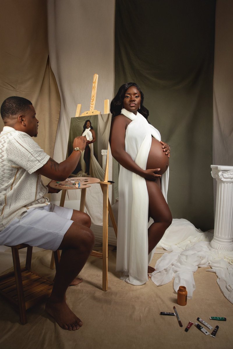 LilMarkWorld's tweet photo. Almost Time To Meet Our Baby Boy🤞🏾👶🏾🤍 https://t.co/kcNF4jy9MN