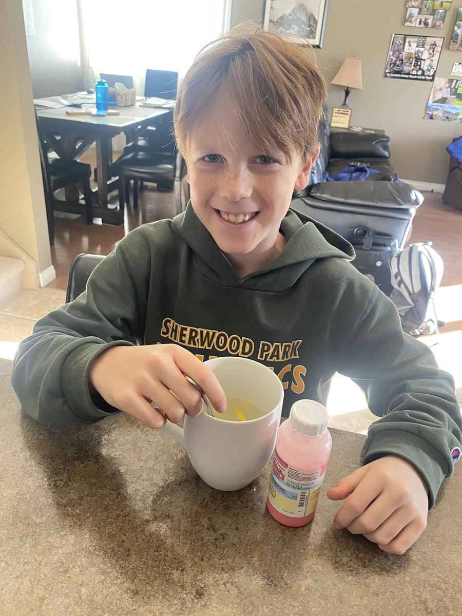 Dad’s Hot Honey/Lemon/Ginger drink cures all. Oh, the penicillin probably helps too