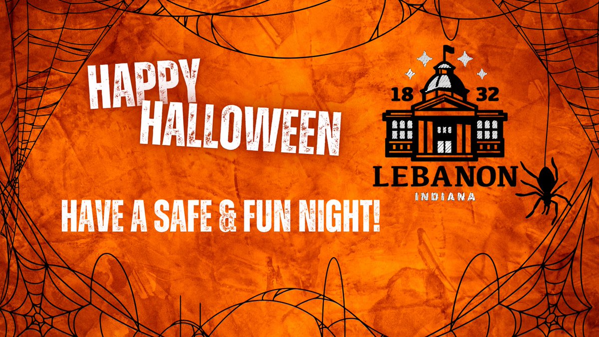 Here’s to hoping everyone has a Happy &amp; Spooktacular Halloween!!!
A reminder that trick-or-treat hours are this evening from 6 until 9.
#LovinLebanon #ThisIsHome 

#LovinLebanon #ThisIsHome