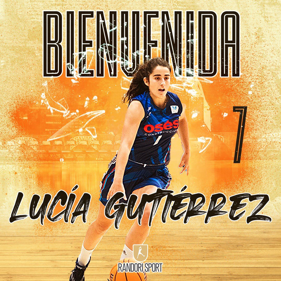 ¡Damos la bienvenida a <a href="/Luciagl_8/">Lucía Gutiérrez Lancho</a> !

🏀 Formada en la cantera del @movistarestu, actualmente juega para <a href="/FNBardoi/">FNBardoi</a> de la Liga Femenina Challenge.

🪄 Destaca por su juego a todo campo, capacidad de anotar y su defensa. Jugadora inteligente y disciplinada.

<a href="/RandoriSport/">Randori Sport</a>