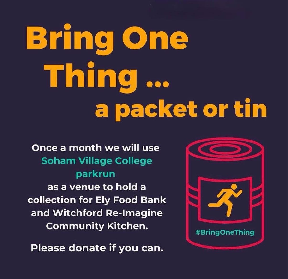 Soham Village College parkrun tweet media