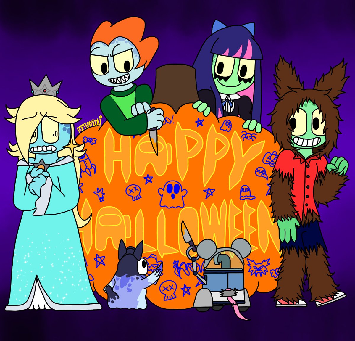 popteamdoki's tweet photo. SolarTober #4: Halloween!๐
I knew I was never gonna finish all of them to get to it,so I swapped it with the other day.โจ(hope u donโt mind) Happy Halloween!๐๐ป๐๐ป๐
#SolarTober #SolarOpposites #SaveOurSolars #Solaroppositesfanart https://t.co/IHPixQV50C