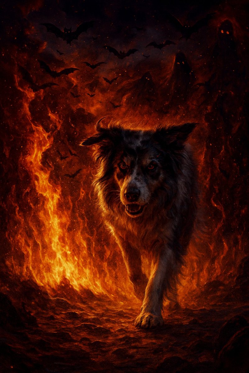 CraigLaws's tweet photo. Happy Halloween. Storm is preparing herself for any trick-or-treaters that might knock on the door tonight.

In fairness, this is the greeting the postie normally gets too.

#onemanandhisdog #bordercollie #bordercollies #halloween https://t.co/pI213uhiXm