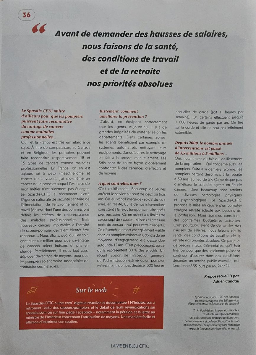 pompiers_cftc's tweet image. 💙En novembre, nous nous mobilisons pour la santé des hommes et la lutte contre le cancer. Chaque moustache compte ! 💙
👉 Vous pouvez contribuer à la cagnotte en ligne  : collecter.ligue-cancer.net/fundraisers/mi…
👇Retrouvez ci-dessous l&apos;interview de Michaël Pacanowski👇
#SPASDIS #pompiers #CFTC