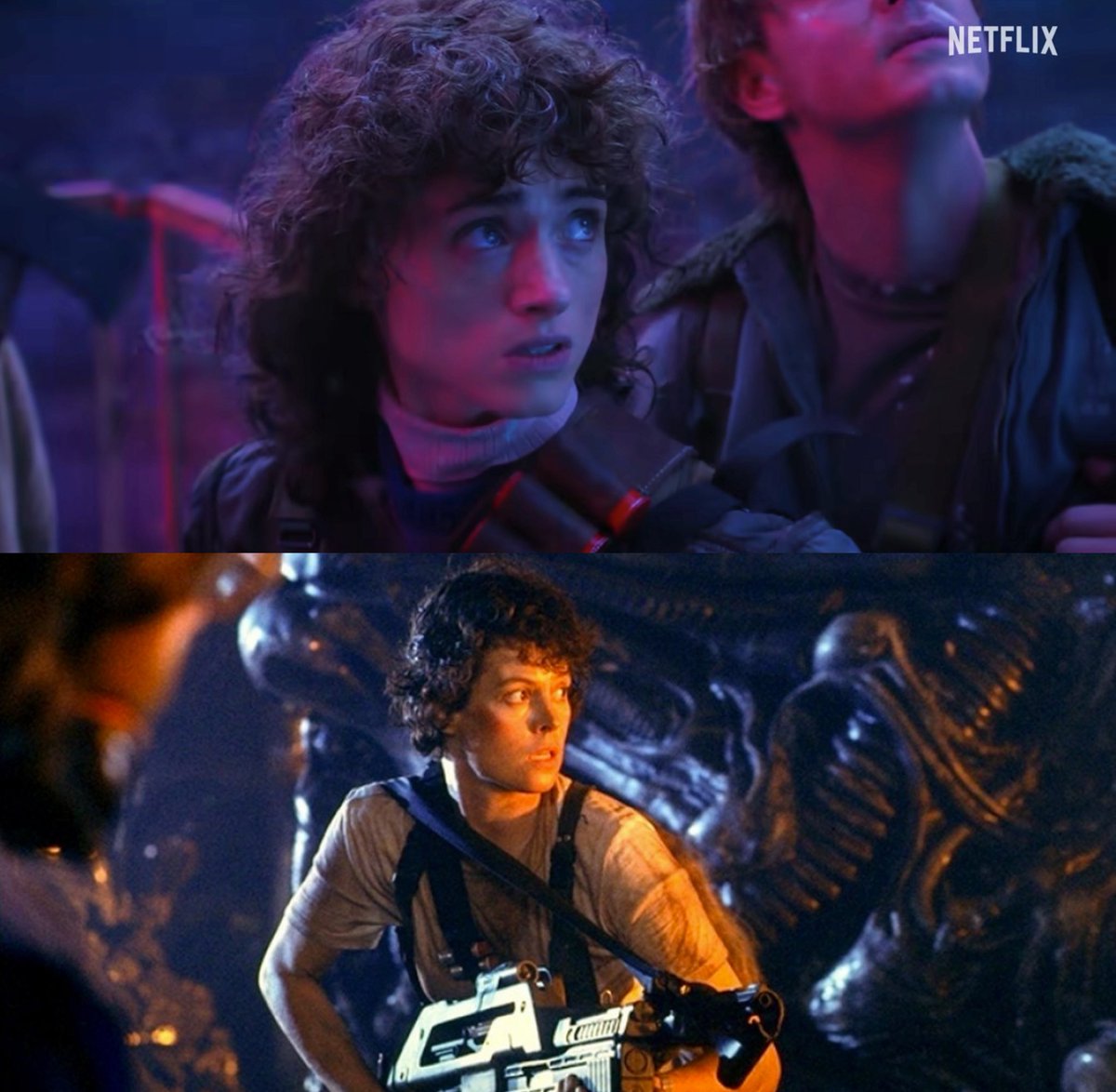 Grosse ‘’Ellen Ripley vibes’’ pour Nathalie Dyer dans la dernière saison de #StrangerThings