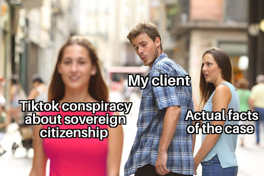 lpnlolz's tweet image. “Your Honor, my client would like to invoke… maritime law?”
⚖️ When they come in quoting TikTok and leave quoting case law after you do damage control.

#lawyerlife #legalhumor #attorneyproblems