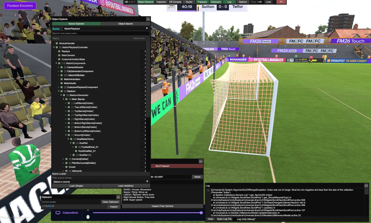 Uma das melhores coisas desse ano está sendo o esforço da comunidade do FM para moddar o jogo.

Consegui ajudar em algo