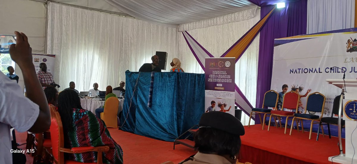 Together with <a href="/kenya_puppet/">Kenya Institute of Puppet Theatre</a>, we joined the <a href="/NCAJ_KE/">NCAJ Kenya</a> Standing Committee on the Administration of Justice for Children at Mathare Special Training Centre to mark the launch of the National Annual Children Service Month, presided over by PS CPA Caren Angeng’o. #ChildProtectionKE