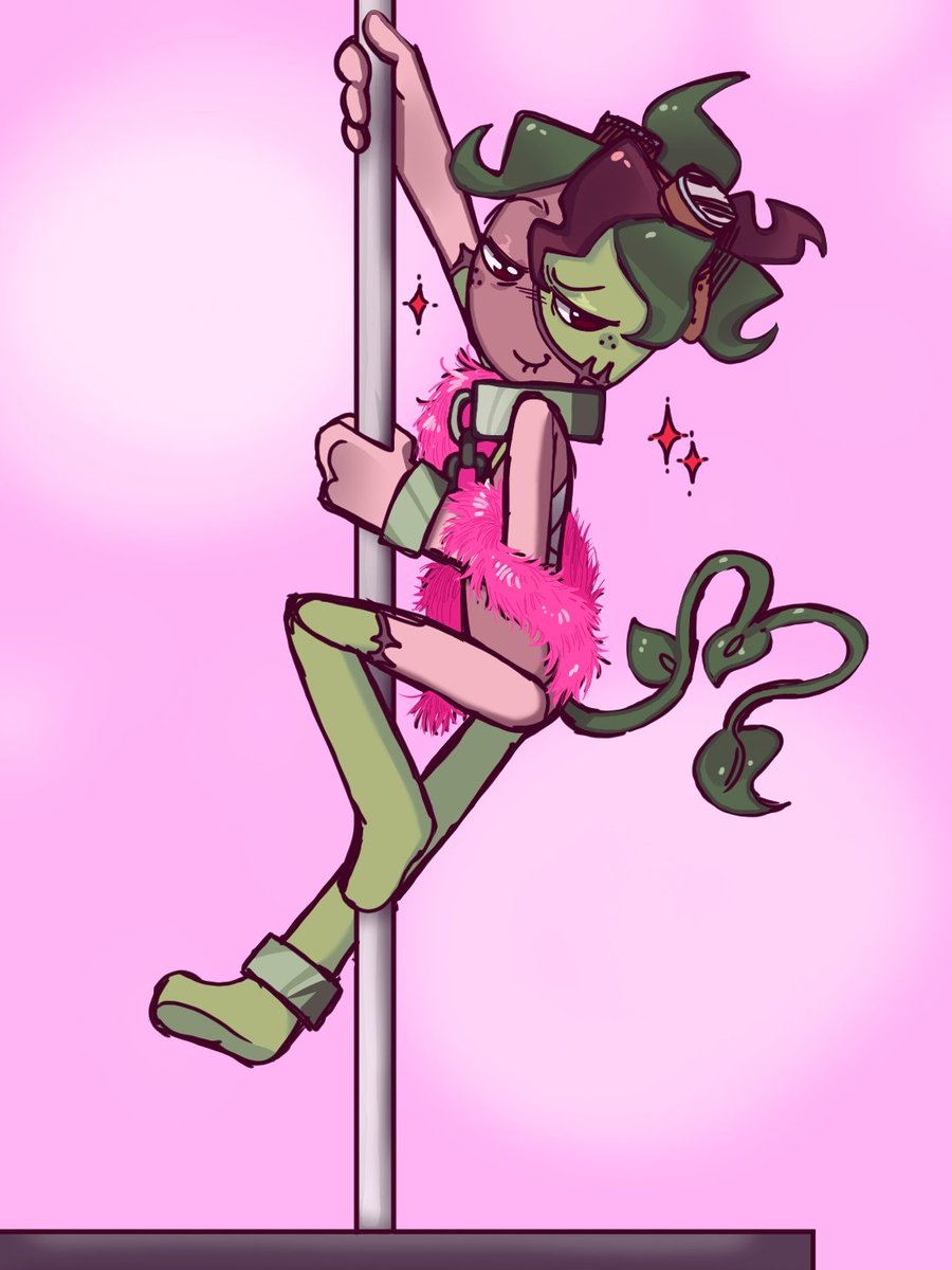 Cos_luv20's tweet photo. Hi I'm alive ! Sorry the drawing and colors are a bit ugly 💔  My pen for my tablet is broken, so i draw with my fingers :(... Anyways i love the new skiiiiins !!! Sprout dancing for Cosmo (Cos didn't expect this i think) #fruitcake https://t.co/05CPlwasKf