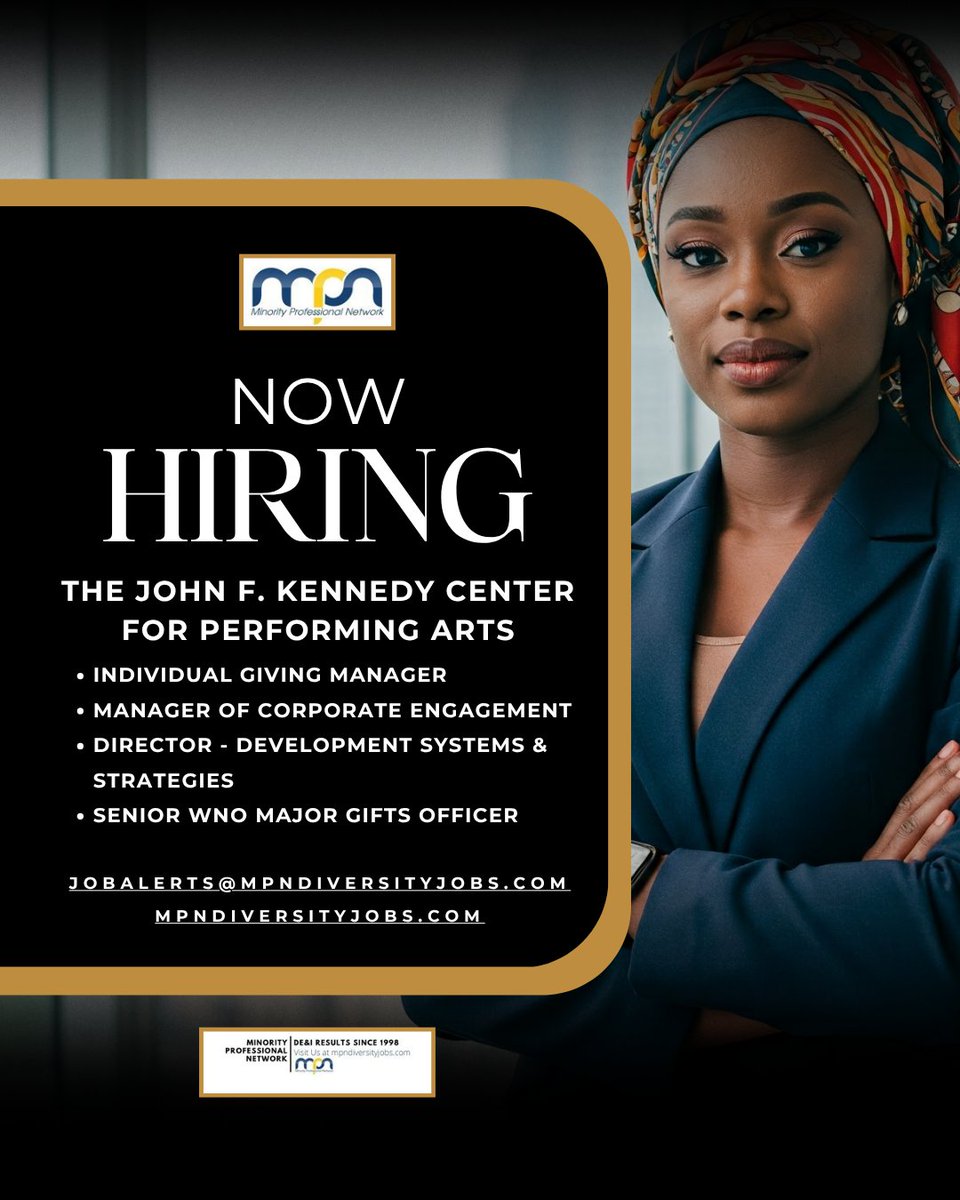 MPNJobsdotcom's tweet photo. Individual Giving Manager
https://t.co/AqwtAgkVLW
Manager of Corporate Engagement
https://t.co/lyzlFehJRn
Director - Development Systems &amp; Strategies
https://t.co/lWyw4prYAj
Senior WNO Major Gifts Officer
https://t.co/3vvQoPua0y

#WashingtonDC #DC #DMV #Job #Career #Work https://t.co/iOWdXZZIYJ