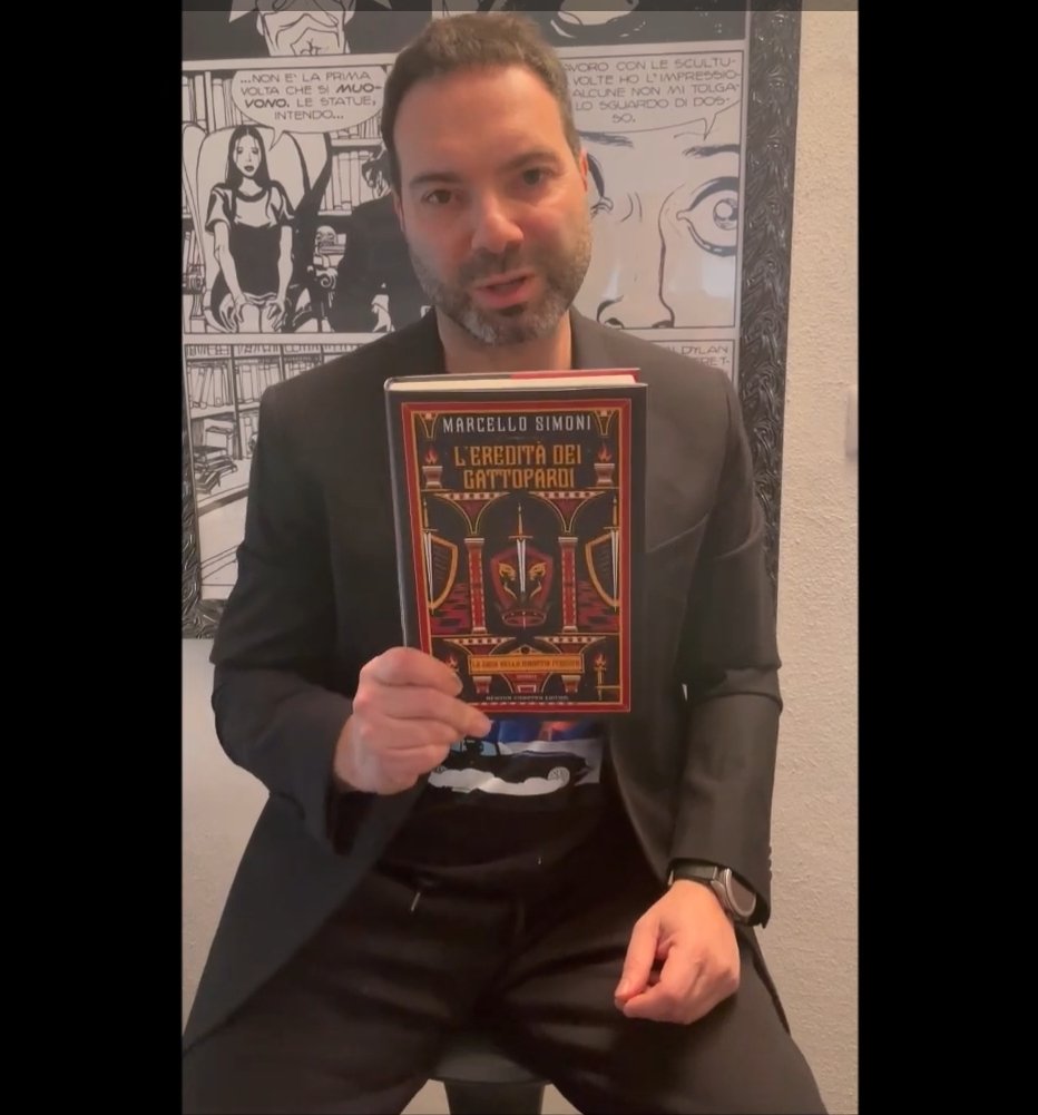 - <a href="/MarcelloSimoni/">Marcello Simoni</a> presenta a <a href="/Letteratitudine/">Letteratitudine ©</a> il suo nuovo romanzo "L' eredità dei gattopardi" <a href="/NewtonCompton/">NewtonComptonEditori</a> 
Link del video:  
youtu.be/Cqme3-UTW3E?si…