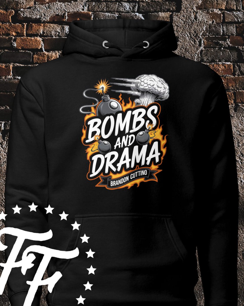 BCuttinoTSMA's tweet image. Head to @FightersFirst and get the latest #BOMBSANDDRAMA hoodie. #HoodieSeason #Kickboxing #BoundForGlory #BOSSMODE 

🛒: fightersfirst.shop/collections/br…