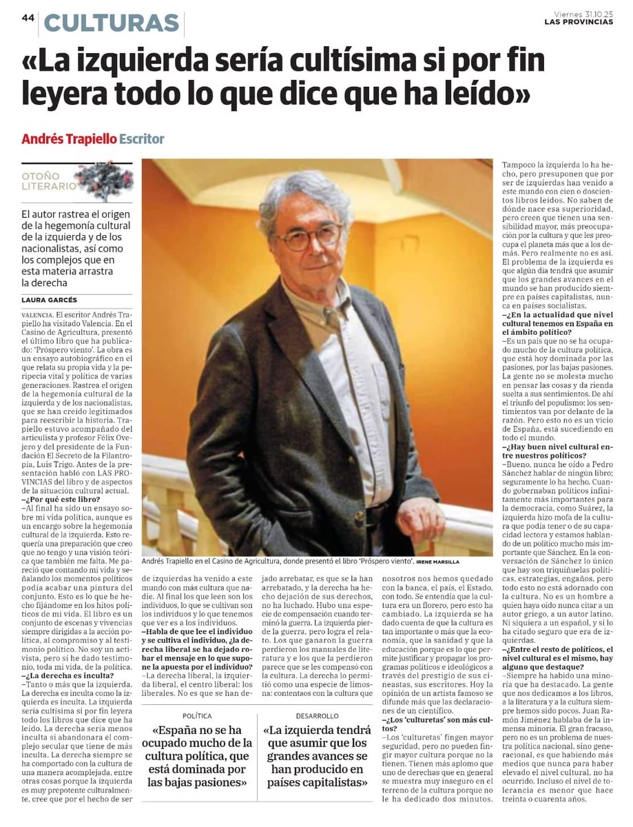 Gracias ⁦<a href="/LauraGarces_C/">Laura Garcés</a>⁩ y gracias ⁦<a href="/lasprovincias/">LAS PROVINCIAS</a>⁩