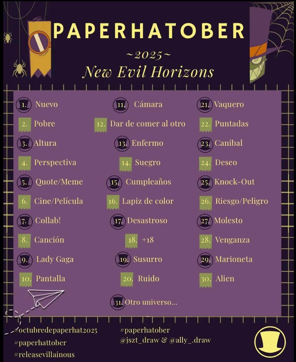 Dereck_ozuna_'s tweet photo. Octubre paperhat Día 30: Alien 
#octubredepaperhat2025
#Villainous
#paperhattober
#releasevillainous
#paperhatober
@ally_draw 
#villanosDrFlug
#viallanosBlackHat 
#PaperHat https://t.co/4jKvdIoZHn