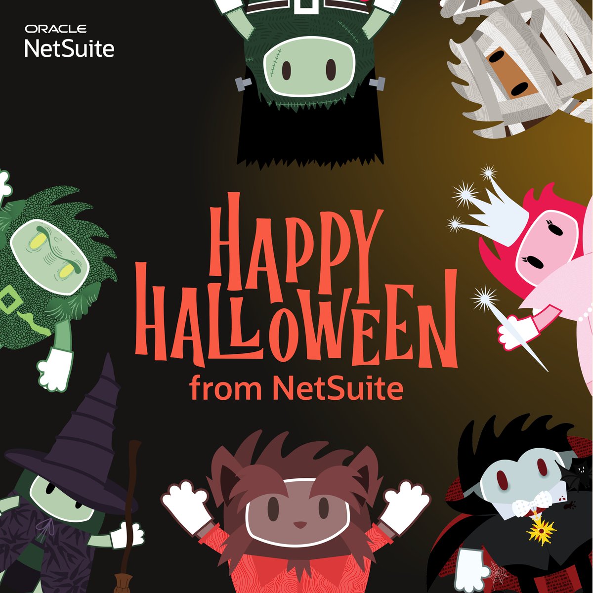NetSuite's tweet image. Happy Halloween from all of us at NetSuite! 👻
