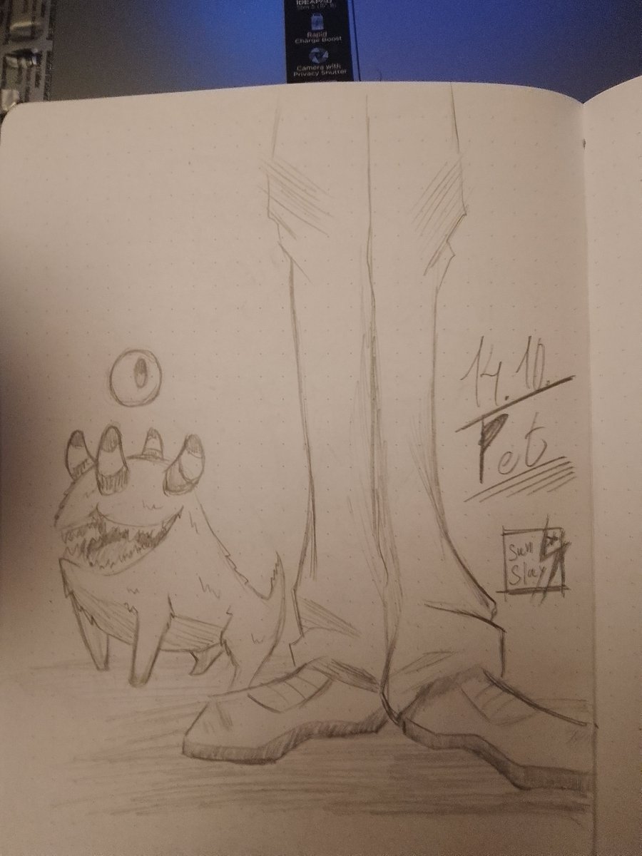 SunCutterPop's tweet image. Working on several drawings at once was probably not good idea... Anyway.
12. Calling 
13. Pot
14. Pet