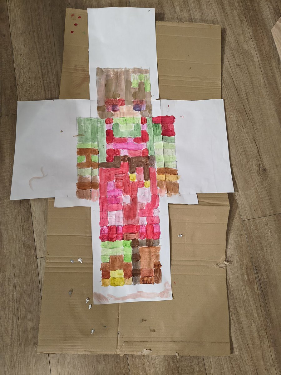 Life sized spideyarmy finished :3. It was fun just my back hurts a little