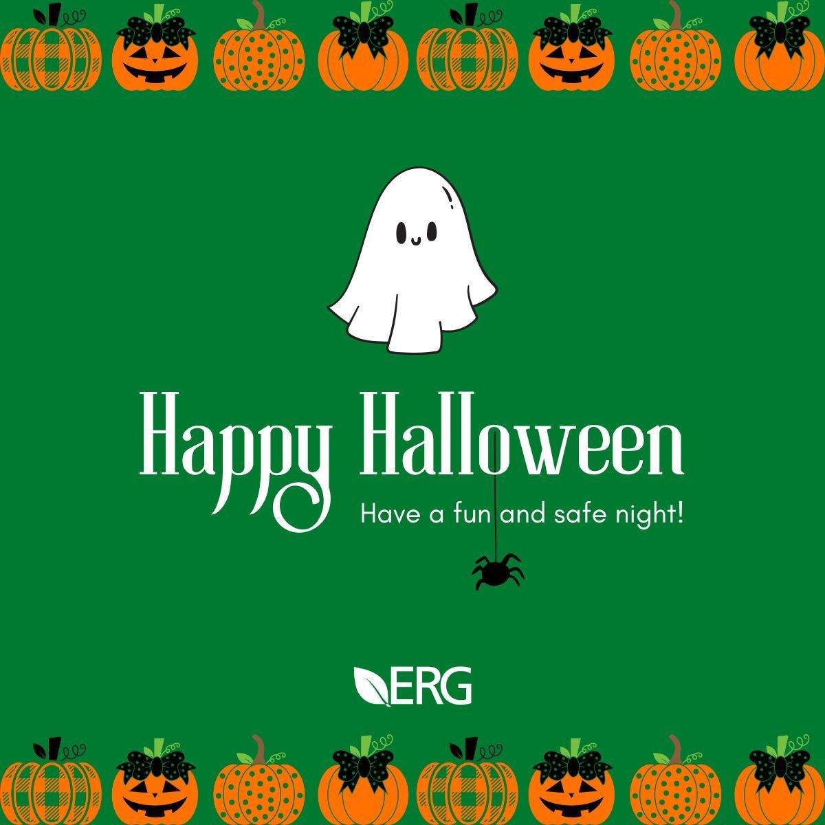 Wishing the ERG team and their families a fun and safe Halloween night. May your evenings be full of only the sweetest of treats! 

#Halloween #TrickorTreat