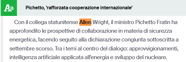 StePorciello's tweet photo. @MASE_IT @SecretaryWright @GPichetto This was picked up by the leading Italian news agency @Agenzia_Ansa - not once, but twice https://t.co/zb8KtZJlK6