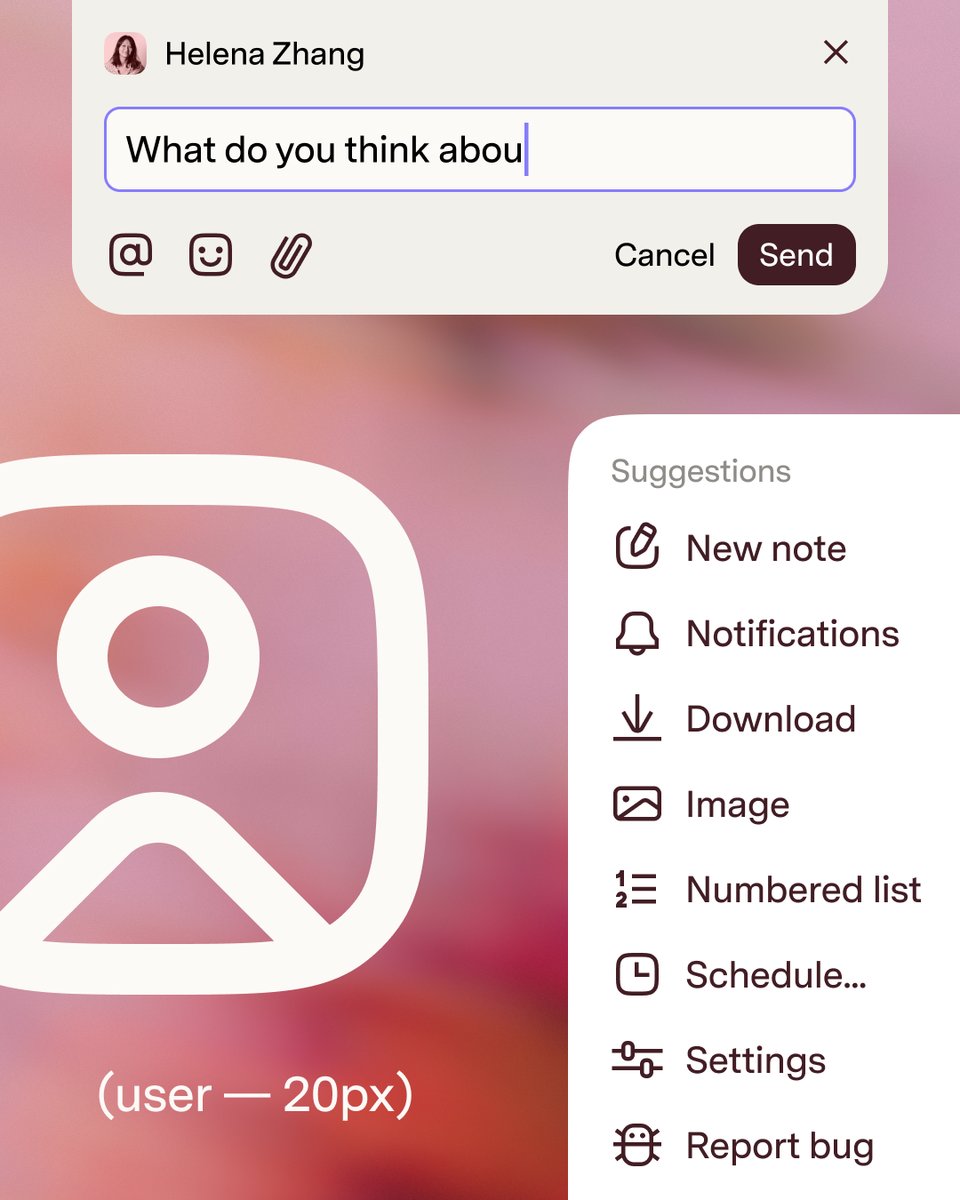 Custom icons for <a href="/SuperhumanHQ/">Superhuman</a>. It's been a joy contributing to this beautiful brand. More soon :)