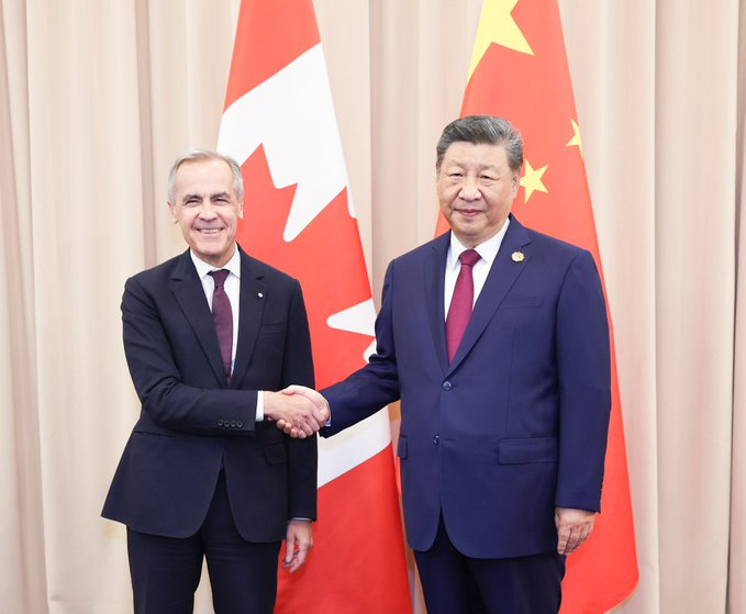 President Xi Jinping met with Canadian Prime Minister Mark Carney.

Through the joint efforts of both sides, the China-Canada relationship is beginning to recover and improve. This is in line with the common interests of both countries. 

China will work with Canada to bring