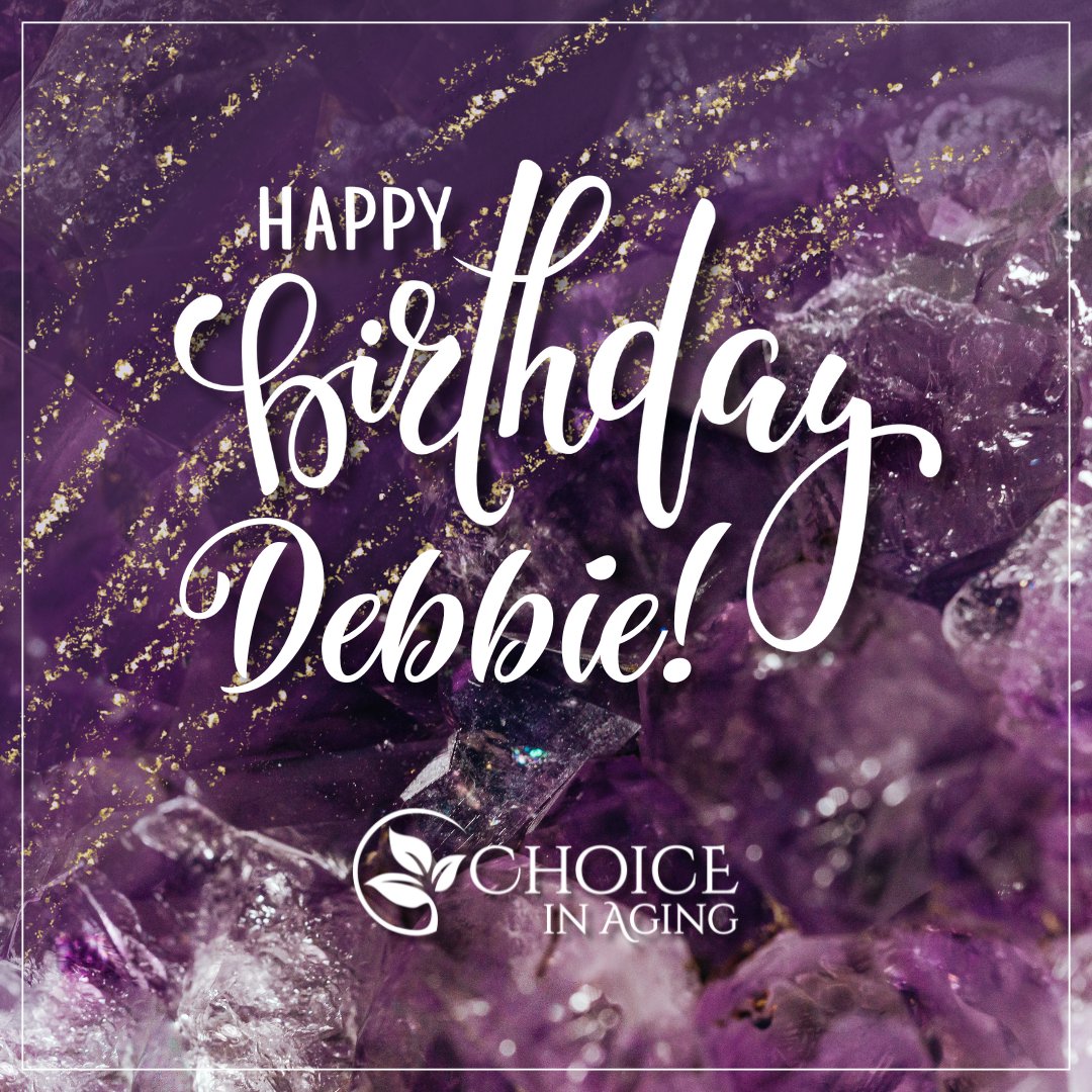 Please join us in wishing our President &amp; CEO Debbie Toth a very #HappyBirthday!!! We hope you have the BEST day, you deserve it! 💜🎂

<a href="/Debbieke/">Debbie Toth</a>