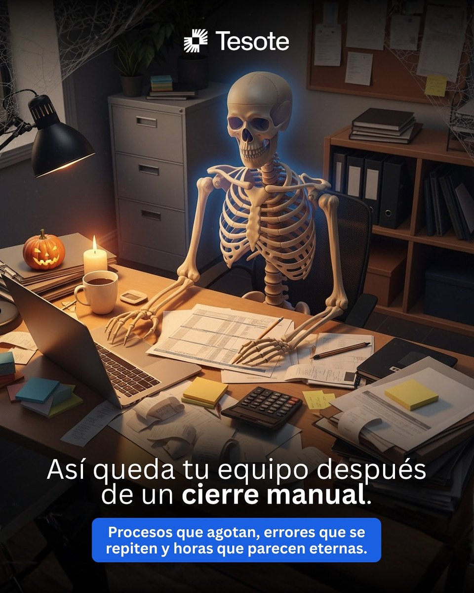 En Tesote creemos que la automatización no es solo eficiencia: es bienestar para tu equipo.💪🏻

Deja atrás los sustos de los cierres manuales y descubre cómo Tesote te ayuda a centralizar, conciliar y reportar de forma automática, todo desde un solo panel.

☑️ Menos estrés.
☑️ Más