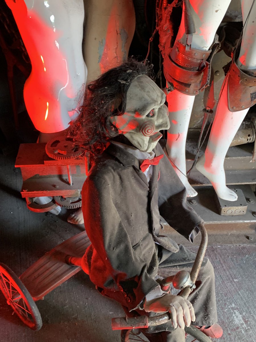 Happy Halloween! I got my Saw tattoo I flippin love it omg I LOVE SAW 🗣️🌀🧩