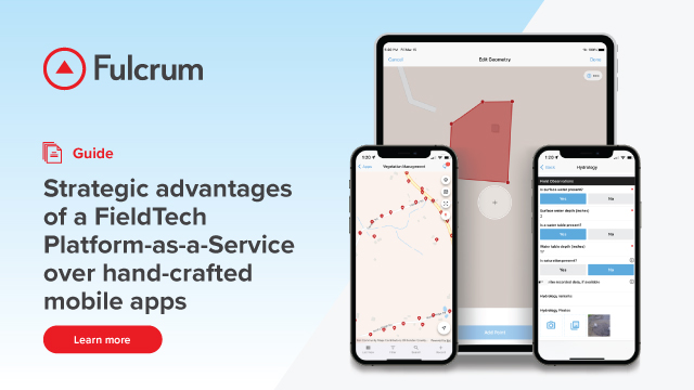 fulcrumapp's tweet image. Building your own mobile apps feels like control.
Until you&apos;re buried in tech debt, bugs, and staffing churn.
There’s a smarter way to scale field processes — without rebuilding the wheel every time.
Get the strategic breakdown 👇
tinyurl.com/25bam3ka
#FieldOps  #PaaS
