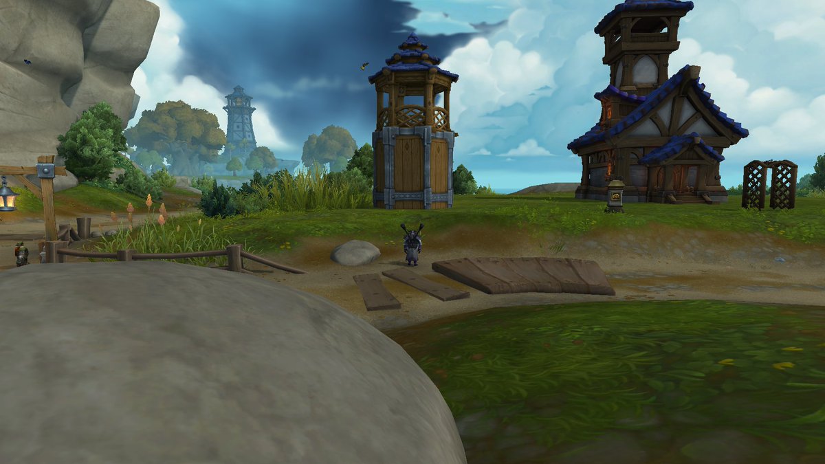 Expect a fully fortified lot on launch of WoW player housing.