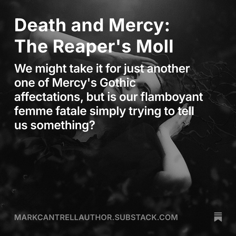 On a night like this, what's a Goth femme fatale got to say, but Happy #Halloween... 🎃💀🪦

markcantrellauthor.substack.com/p/death-and-me…

#books #fiction