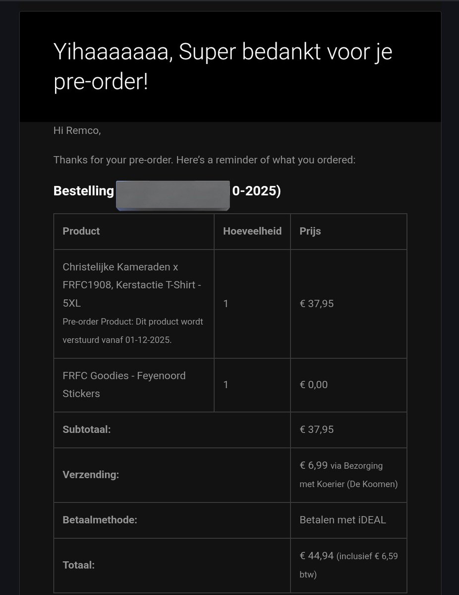 Alles voor t goeie doel ❤️