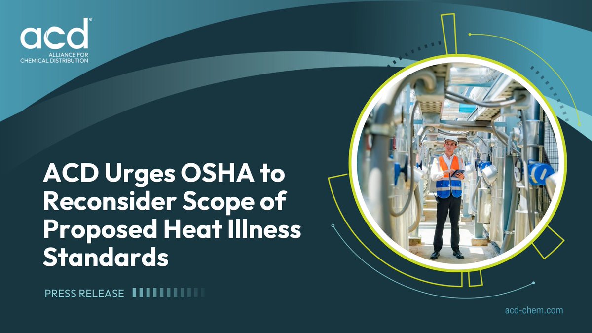 ACD supports OSHA’s goal of protecting workers from heat-related illness but cautions against a one-size-fits-all standard. Our members’ strong safety programs show that a performance-based, regionally informed approach is the most effective path forward.

Read more: