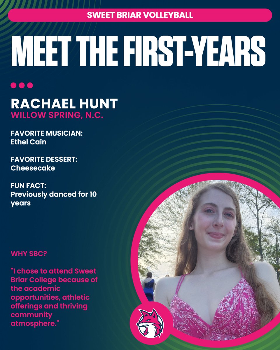 A not-so-spooky #FirstYearFriday to start off the Halloween festivities!

Get to know volleyball player Rachael Hunt, who currently leads the team in kills, solo blocks and block assists

#upupsweet x #vixenFIERCE x #PASSION