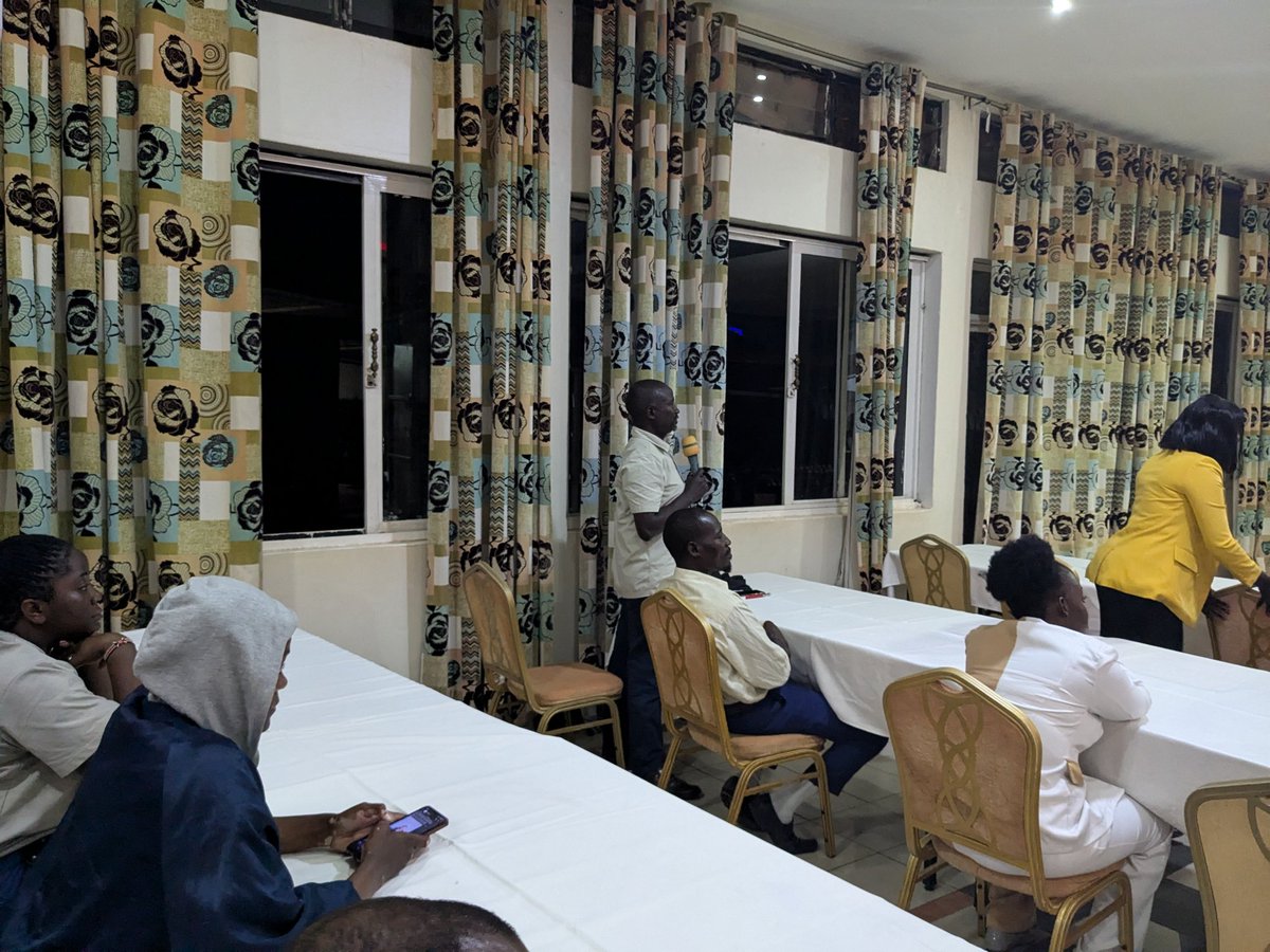 MukonoRotaract's tweet photo. Happening Now;
Our Alumni fellowship with members past and present sharing success stories from their time at the Club.
As we look to fundraise for our #Thrive360 upcoming project at Kati Primary School.
#Rotaryeyamba
#RotaractClubofMukono https://t.co/ZvcaeK1GeY