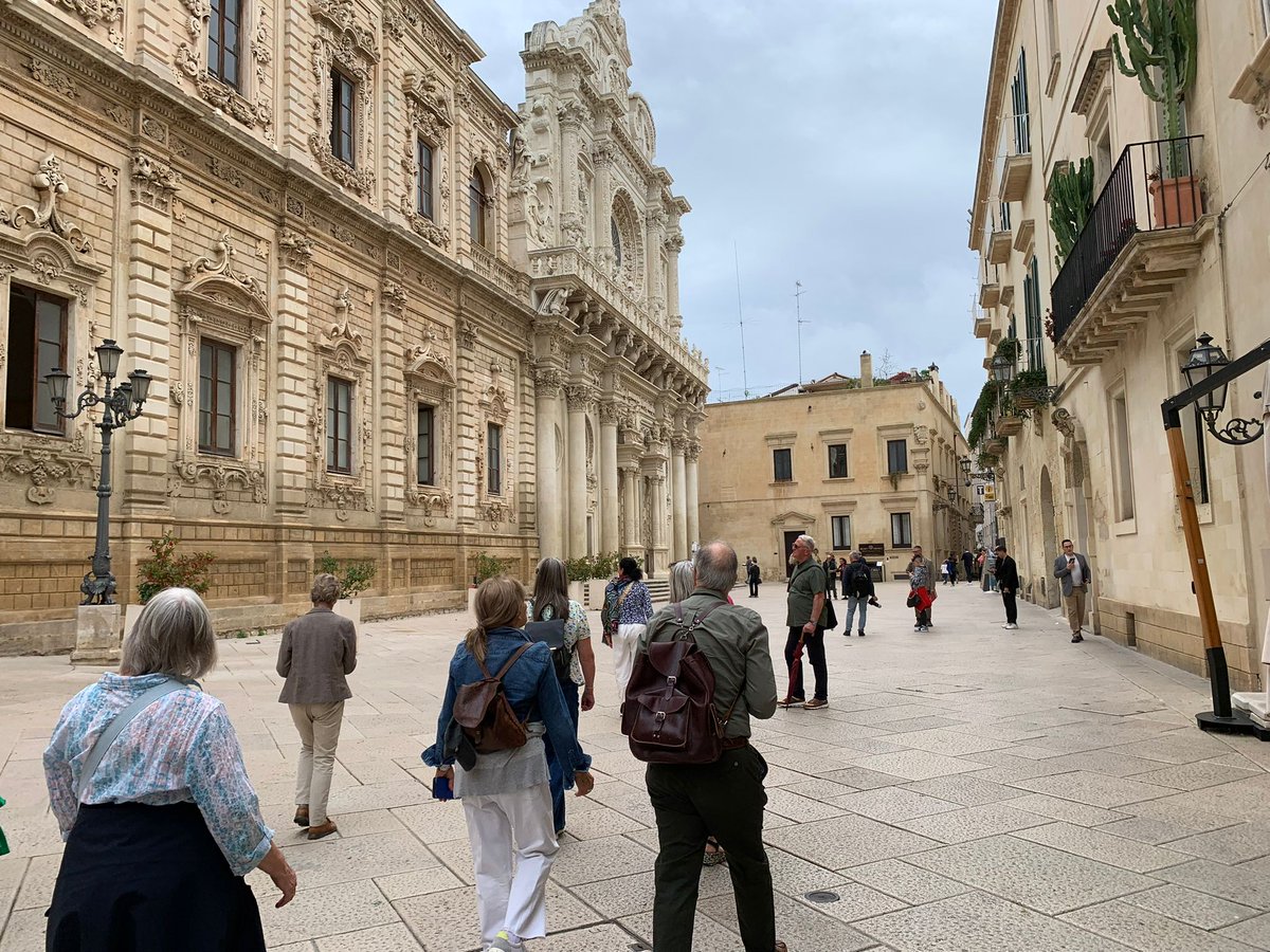 StAustellU3A's tweet image. Day three for our members who have travelled to Puglia, and today a visit to Lecce, sometimes referred to at &quot;the Florence of the South&quot;. #u3a_uk #learnlaughlive #U3A #puglia #italy #holiday #RetirementLiving #retirement #travel