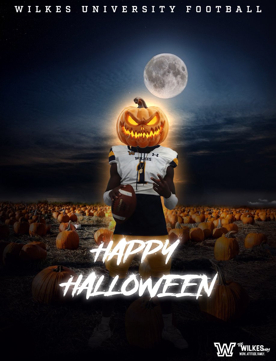 Happy Halloween 🎃 👻

The only thing scarier than Halloween night? Facing the Colonels at Schmidt Stadium. 

#TheWilkesWay