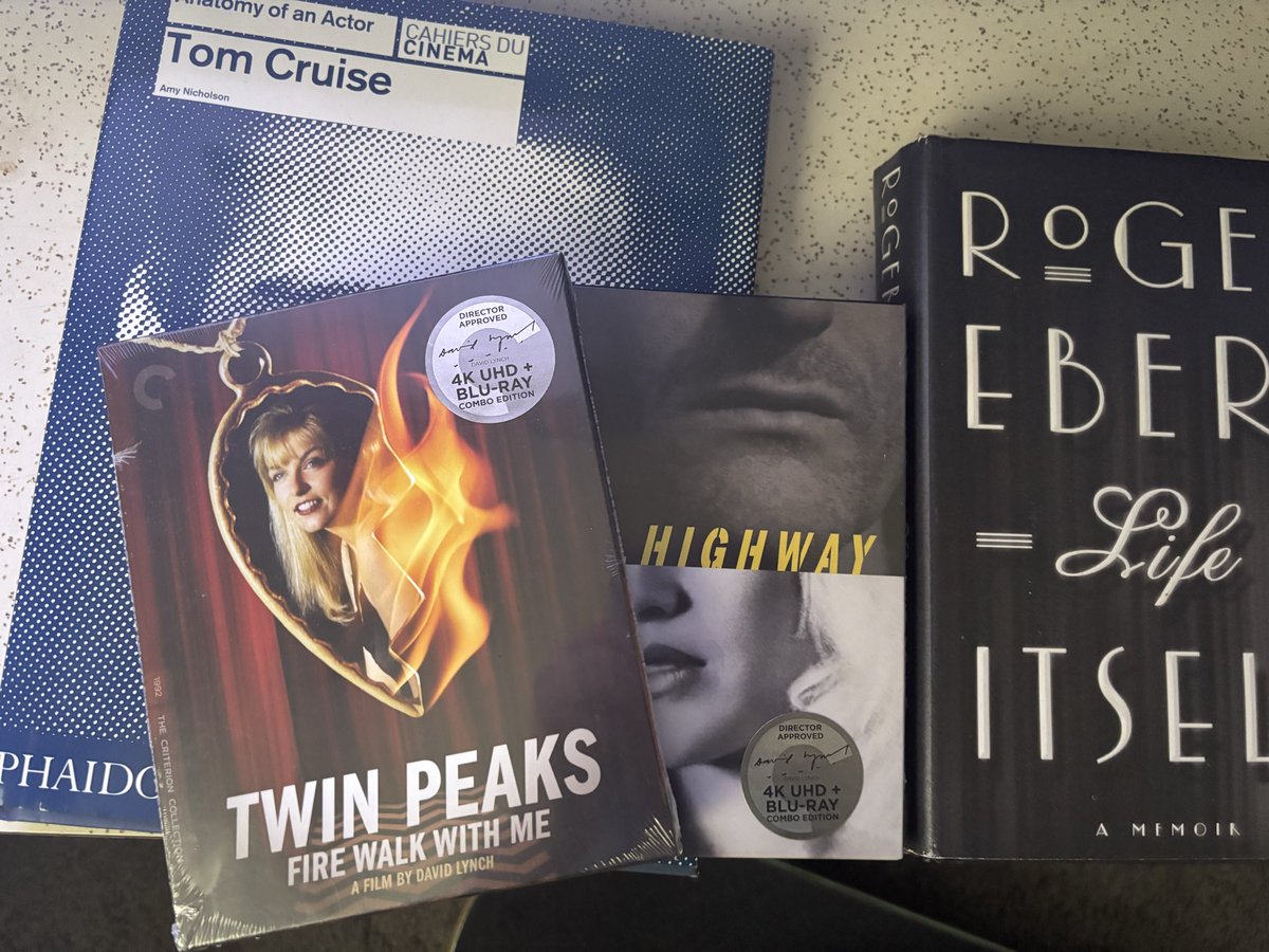 Patting myself on the back for being a fiscally responsible adult and only using the Criterion sale to complete the David Lynch collection 🧐