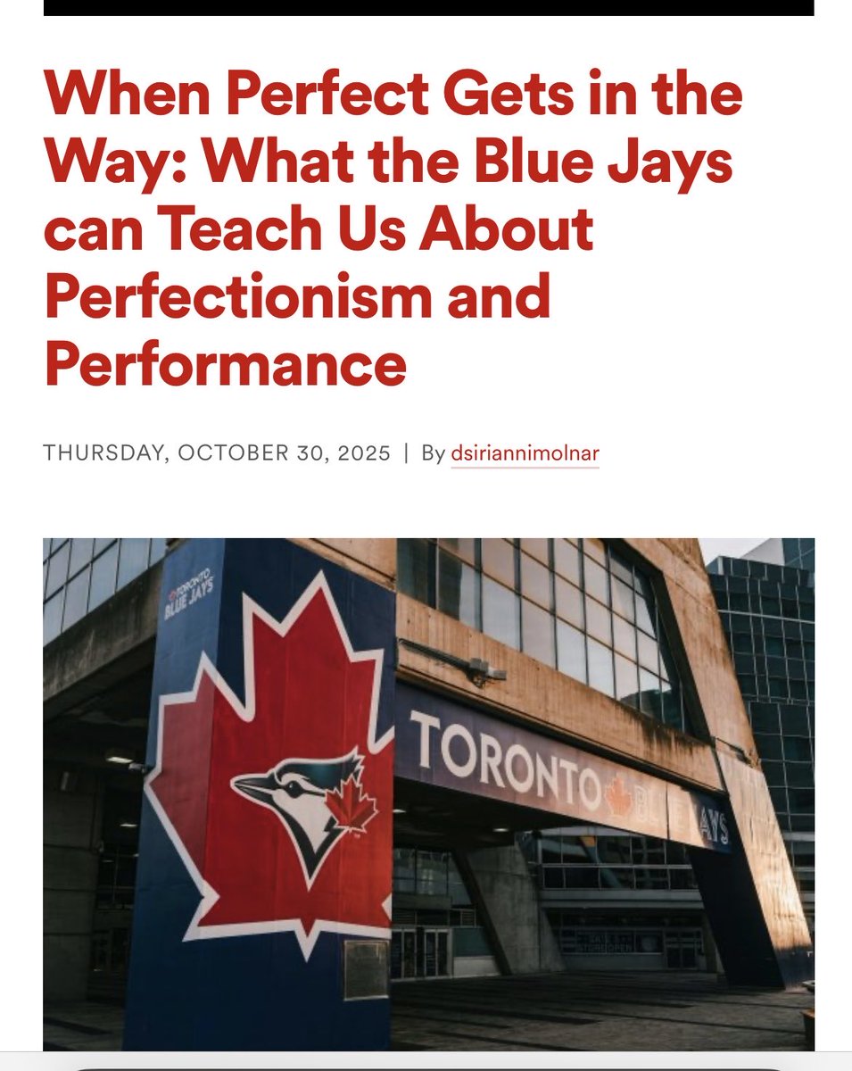 DPHWB_Lab's tweet photo. 📣📣New Blog Post Alert! 

In our latest blog post, we discuss how the Blue Jays’ mindset shift from chasing perfection to focusing on progress is fueling their success both on and off the field. 

Check it out below!  

https://t.co/Jwrb8bVRiC https://t.co/MwdpiV9U4l