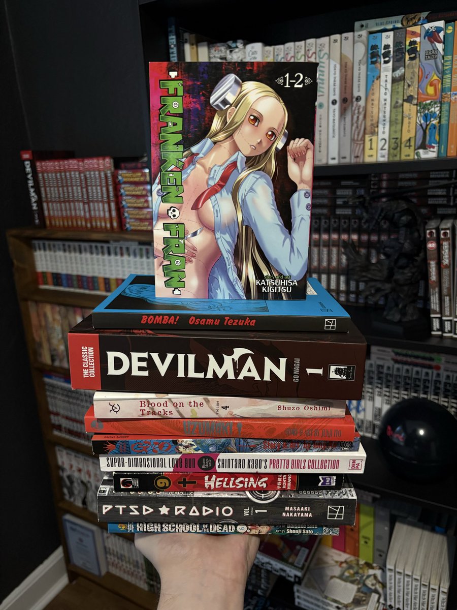 ThePromG's tweet image. Happy Halloween, y’all! 🎃

Here are my top 10 horror manga (Highschool of the Dead is an honorable mention since I don’t own Resident Evil anymore 🥲)

What’s YOUR favorite horror manga?