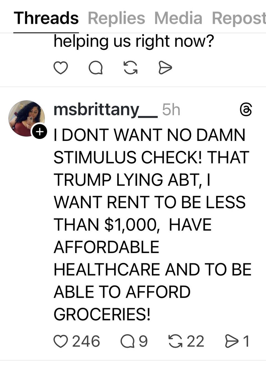Who the fk wanna bet that MsBrittany aint turn down any stimulus hair and nails check when Biden was giving them? Low IQ and Hypocrisy are a bad combination